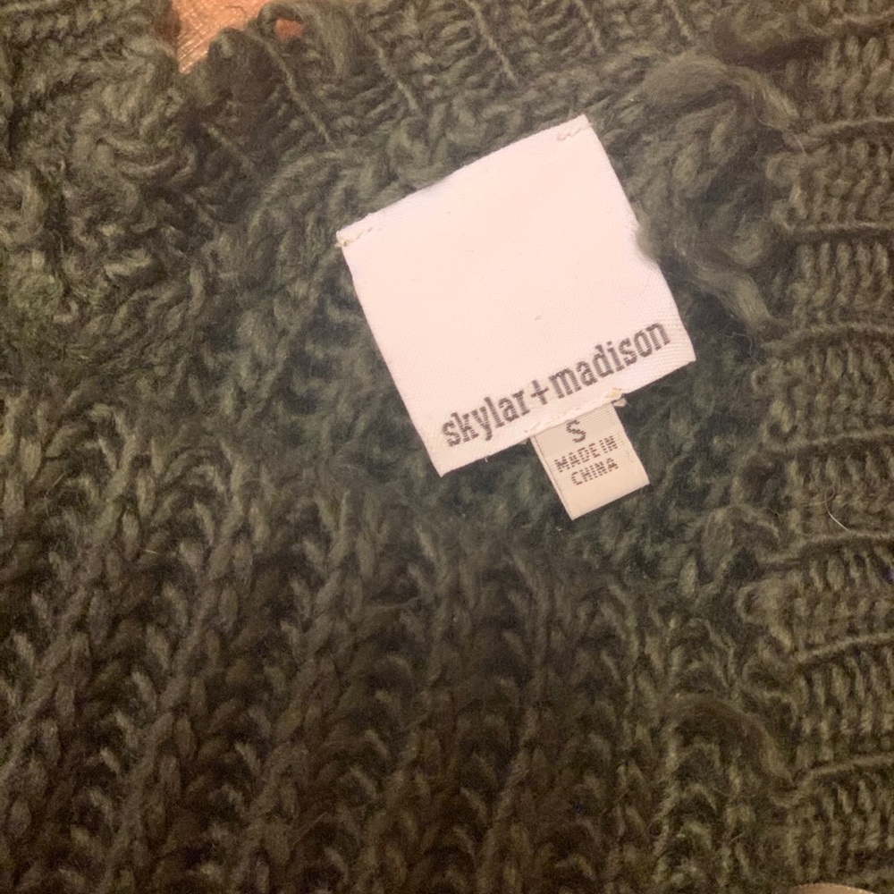 Skylar + Madison Off Shoulder Sweater. - Picture 4 of 4